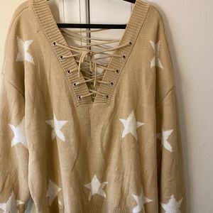Star sweater.